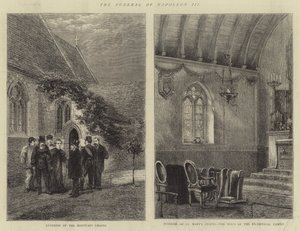 The Funeral of Napoleon III by Henry William Brewer